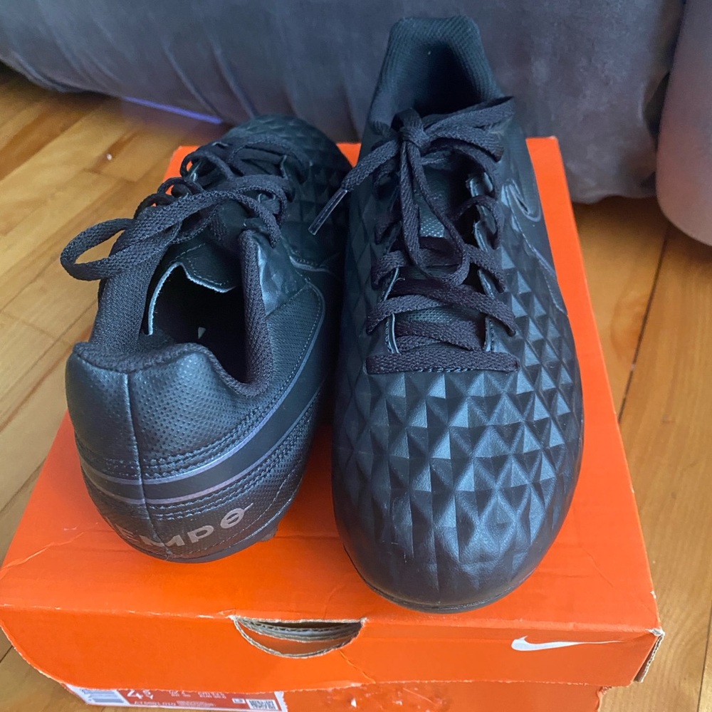 Nike Kids Black Geometric Sneakers